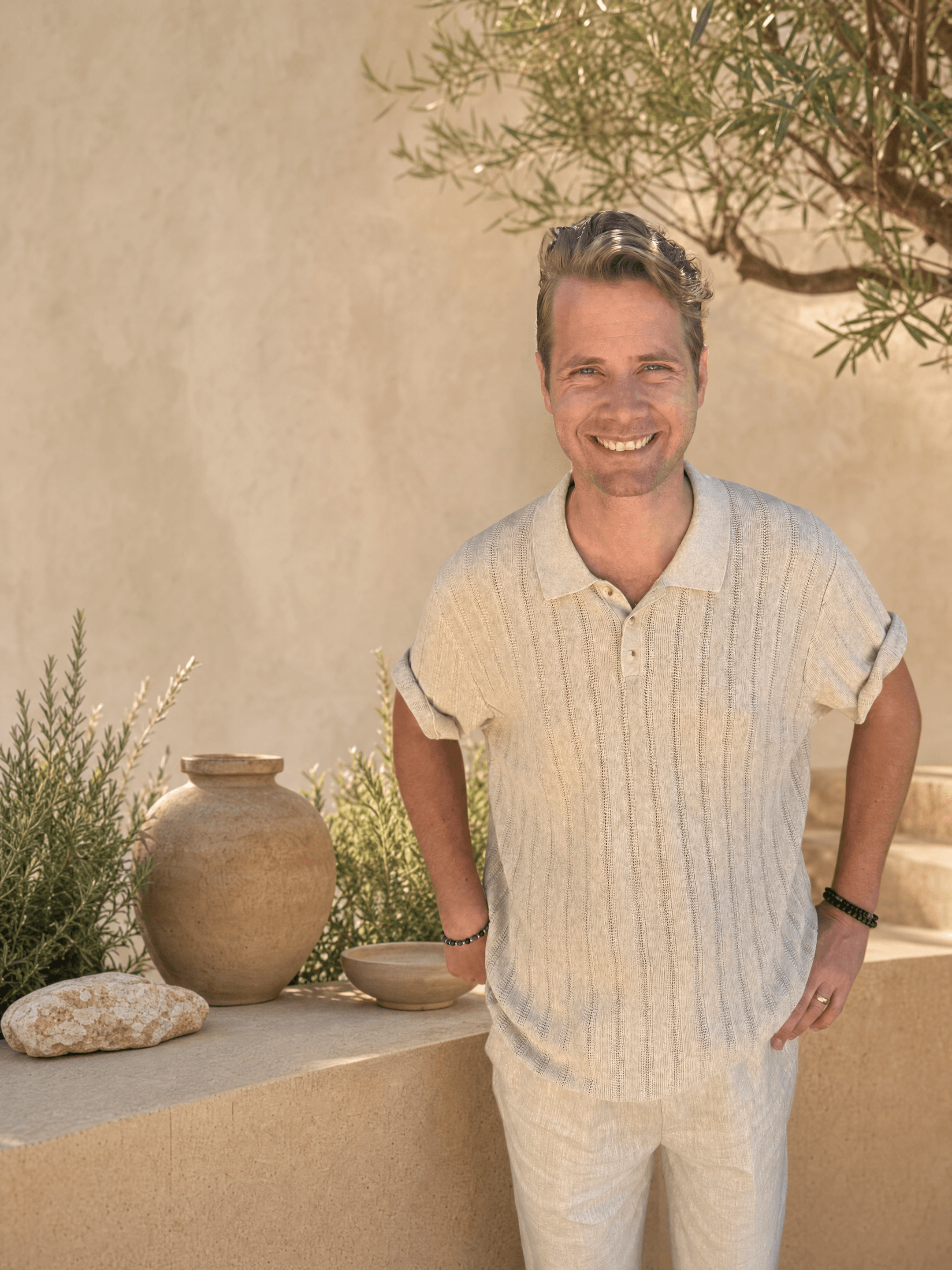 Porträtt av Christopher Genberg, grundare av 1753 SKINCARE